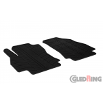Original Gledring Passform Fußmatten Gummimatten 2 Tlg. - Citroen Nemo/PEUGEOT Bipper/FIAT Fiorino 2007 ->